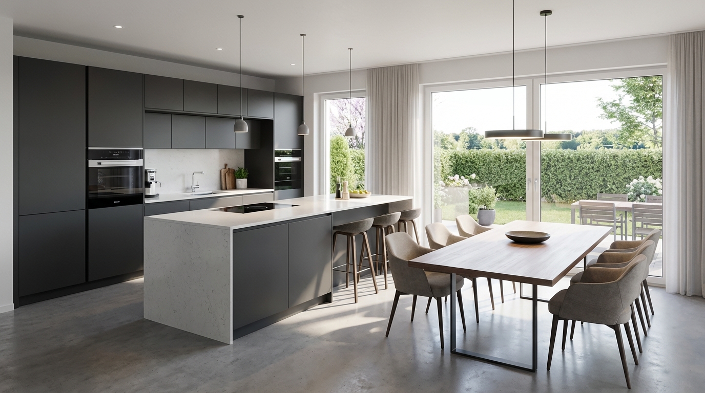 K&uuml;che im Erdgeschoss